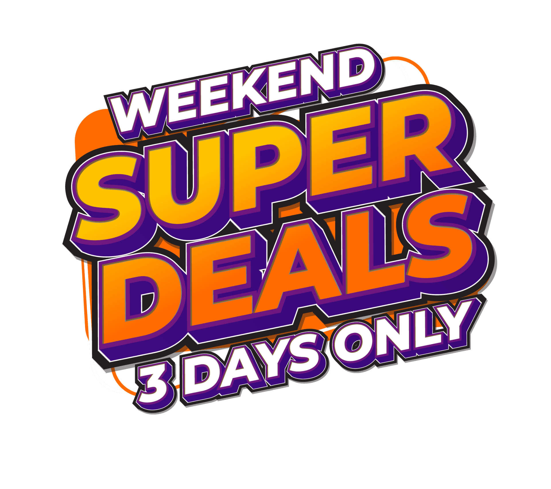 Weekend Super Deals Logo